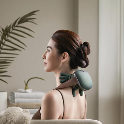 2025 Smart Neck & Shoulder Massager with Heated Hands