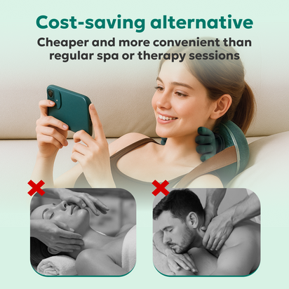 2025 Smart Neck & Shoulder Massager with Heated Hands