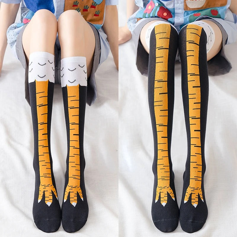 Funny Chicken Paw Socks