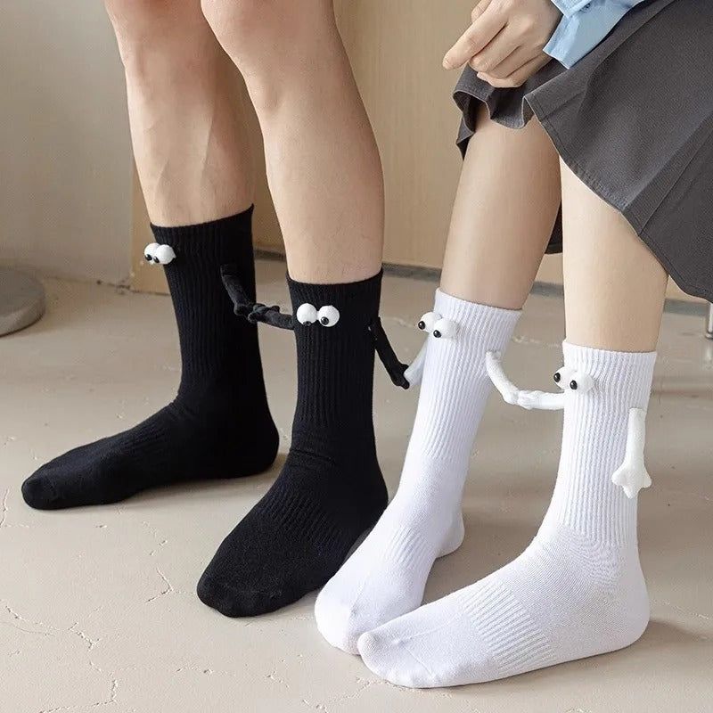 Couple Holding Hands Socks