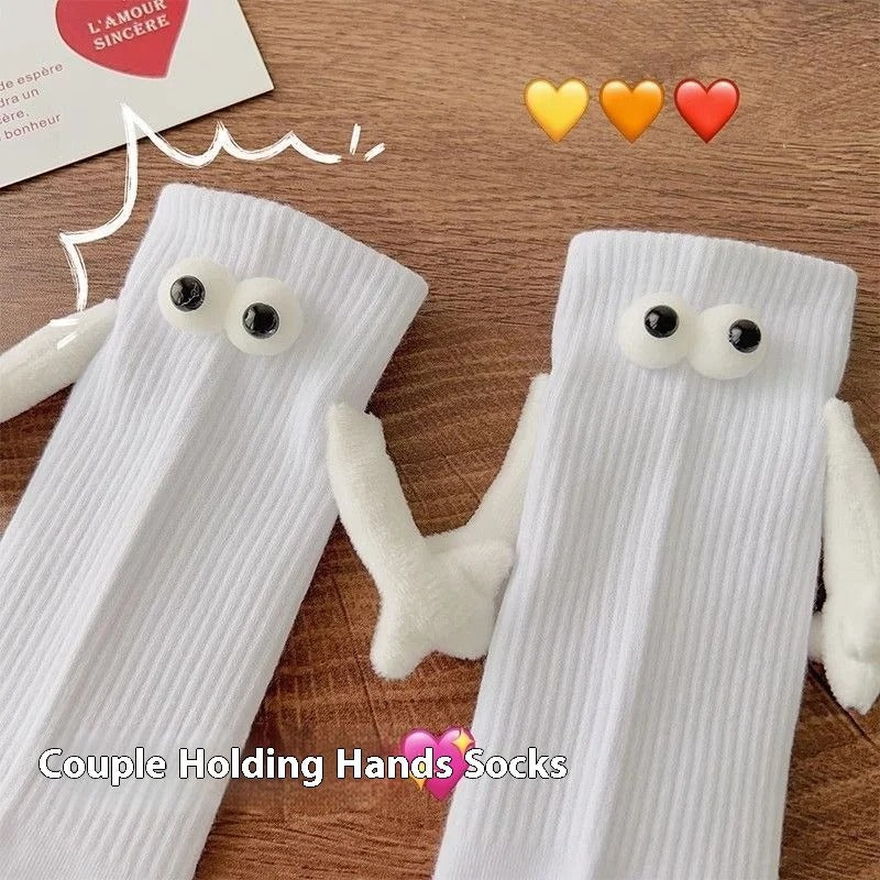 Couple Holding Hands Socks