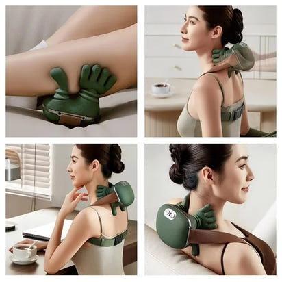 2025 Smart Neck & Shoulder Massager with Heated Hands
