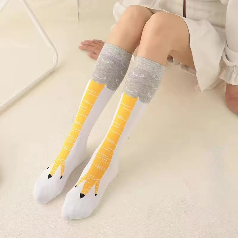 Funny Chicken Paw Socks